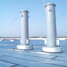 Oil boiler chimney for hotel